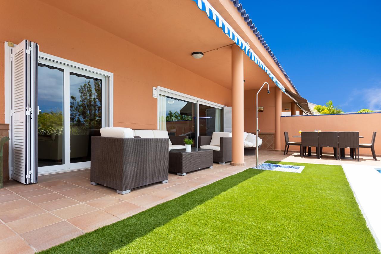 Maravillosa Villa De Lujo Con Piscina Privada Пуэрто-де-Сантьяго Экстерьер фото